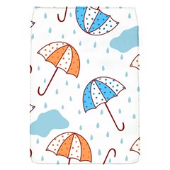 Rain Umbrella Pattern Water Removable Flap Cover (s)