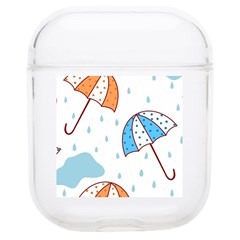 Rain Umbrella Pattern Water Soft Tpu Airpods 1/2 Case by Maspions