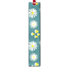 Drawing Flowers Meadow White Large Book Marks by Maspions