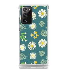 Drawing Flowers Meadow White Samsung Galaxy Note 20 Ultra Tpu Uv Case by Maspions