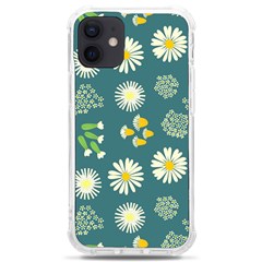 Drawing Flowers Meadow White Iphone 12 Mini Tpu Uv Print Case	