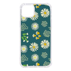 Drawing Flowers Meadow White Iphone 14 Plus Tpu Uv Print Case