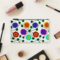 Bloom Plant Flowering Pattern Cosmetic Bag (small) by Maspions