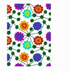 Bloom Plant Flowering Pattern Large Garden Flag (two Sides)