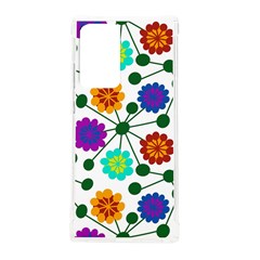 Bloom Plant Flowering Pattern Samsung Galaxy Note 20 Ultra Tpu Uv Case by Maspions