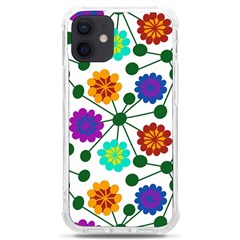 Bloom Plant Flowering Pattern Iphone 12 Mini Tpu Uv Print Case	 by Maspions