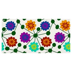 Bloom Plant Flowering Pattern Banner And Sign 8  X 4 