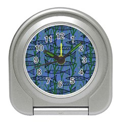 Fish Pike Pond Lake River Animal Travel Alarm Clock by Maspions