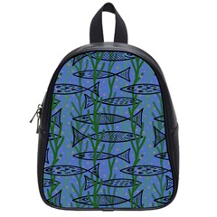 Fish Pike Pond Lake River Animal School Bag (small) by Maspions