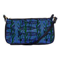 Fish Pike Pond Lake River Animal Shoulder Clutch Bag