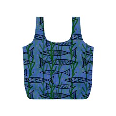 Fish Pike Pond Lake River Animal Full Print Recycle Bag (s)