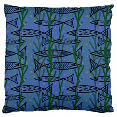 Fish Pike Pond Lake River Animal Standard Premium Plush Fleece Cushion Case (one Side) by Maspions