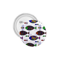 Fish Abstract Colorful 1 75  Buttons