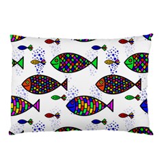 Fish Abstract Colorful Pillow Case