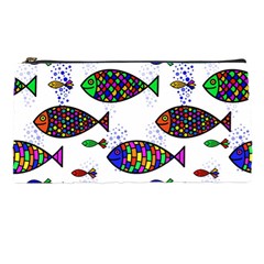 Fish Abstract Colorful Pencil Case