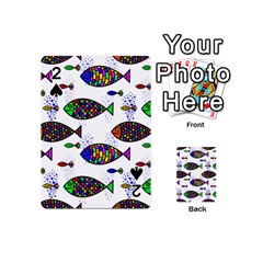 Fish Abstract Colorful Playing Cards 54 Designs (mini)