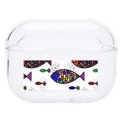 Fish Abstract Colorful Hard Pc Airpods Pro Case