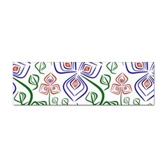 Bloom Nature Plant Pattern Sticker (bumper)