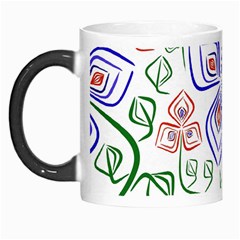 Bloom Nature Plant Pattern Morph Mug