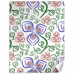 Bloom Nature Plant Pattern Canvas 12  X 16 