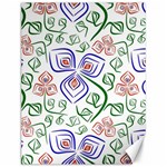 Bloom Nature Plant Pattern Canvas 12  x 16  11.86 x15.41  Canvas - 1