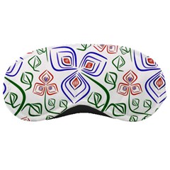 Bloom Nature Plant Pattern Sleep Mask by Maspions