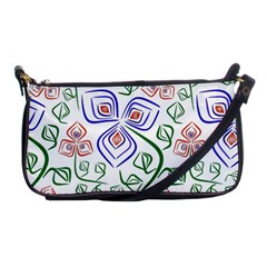 Bloom Nature Plant Pattern Shoulder Clutch Bag