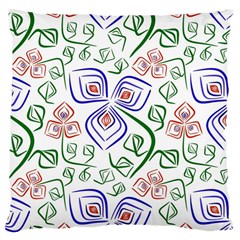 Bloom Nature Plant Pattern Large Cushion Case (two Sides)