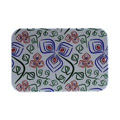 Bloom Nature Plant Pattern Open Lid Metal Box (silver)   by Maspions