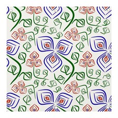 Bloom Nature Plant Pattern Banner And Sign 3  X 3  by Maspions