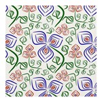 Bloom Nature Plant Pattern Banner and Sign 3  x 3  Front