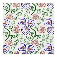 Bloom Nature Plant Pattern Banner And Sign 4  X 4 