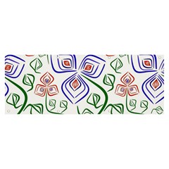 Bloom Nature Plant Pattern Banner And Sign 8  X 3 