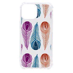 Pen Peacock Colors Colored Pattern Iphone 13 Mini Tpu Uv Print Case