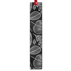 Leaves Flora Black White Nature Large Book Marks