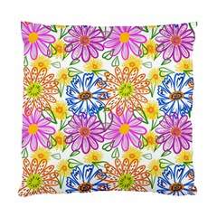 Bloom Flora Pattern Printing Standard Cushion Case (one Side) by Maspions