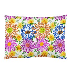 Bloom Flora Pattern Printing Pillow Case by Maspions