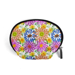 Bloom Flora Pattern Printing Accessory Pouch (small)