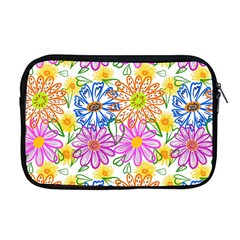 Bloom Flora Pattern Printing Apple Macbook Pro 17  Zipper Case