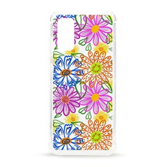 Bloom Flora Pattern Printing Samsung Galaxy S20 6 2 Inch Tpu Uv Case