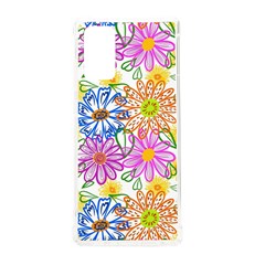 Bloom Flora Pattern Printing Samsung Galaxy Note 20 Tpu Uv Case