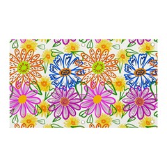 Bloom Flora Pattern Printing Banner And Sign 5  X 3 