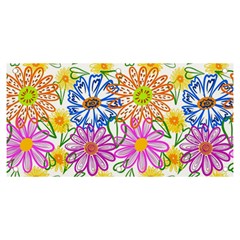 Bloom Flora Pattern Printing Banner And Sign 6  X 3  by Maspions