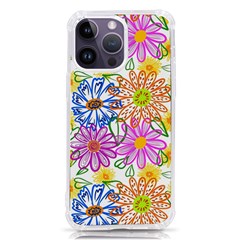 Bloom Flora Pattern Printing Iphone 14 Pro Max Tpu Uv Print Case