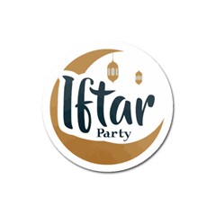 Iftar-party-t-w-01 Magnet 3  (round)