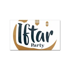 Iftar-party-t-w-01 Sticker Rectangular (10 Pack)