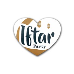 Iftar-party-t-w-01 Rubber Heart Coaster (4 Pack) by fahimaziz2