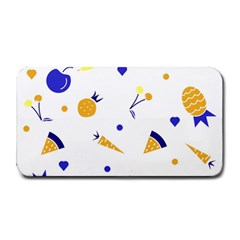 Pattern-fruit-apples-green Medium Bar Mat