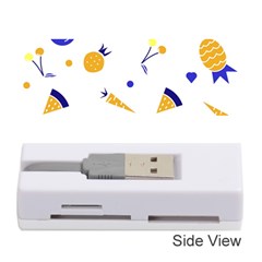 Pattern-fruit-apples-green Memory Card Reader (stick) by Maspions