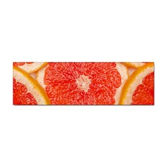 Grapefruit-fruit-background-food Sticker Bumper (10 Pack) by Maspions